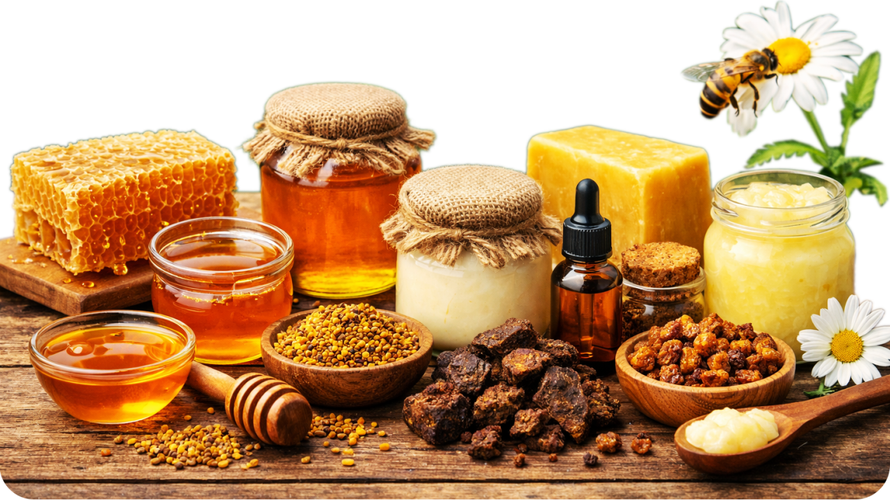 Arı Ürünleri ve Arı Ürünleri Karışımı: Doğanın Şifalı Hazinesi