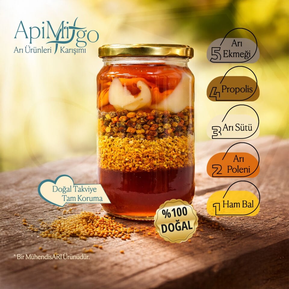 Çam Ballı ApiMixGo Junior Karışım