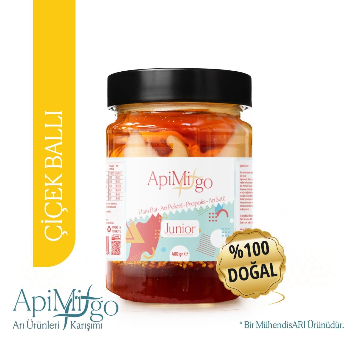 Çiçek Ballı ApiMixGo Junior Karışım