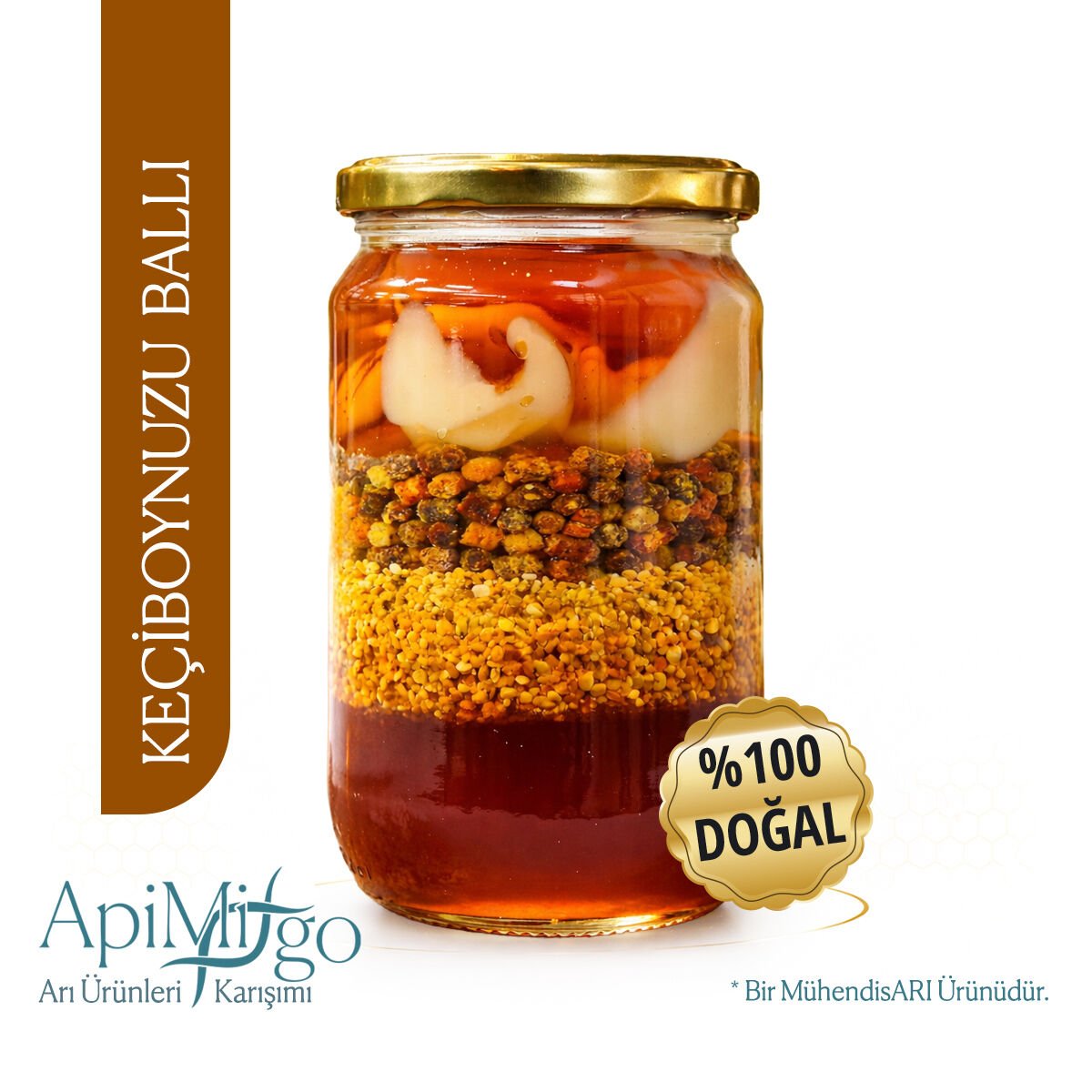 Keçiboynuzu Ballı Karışım 500 gr