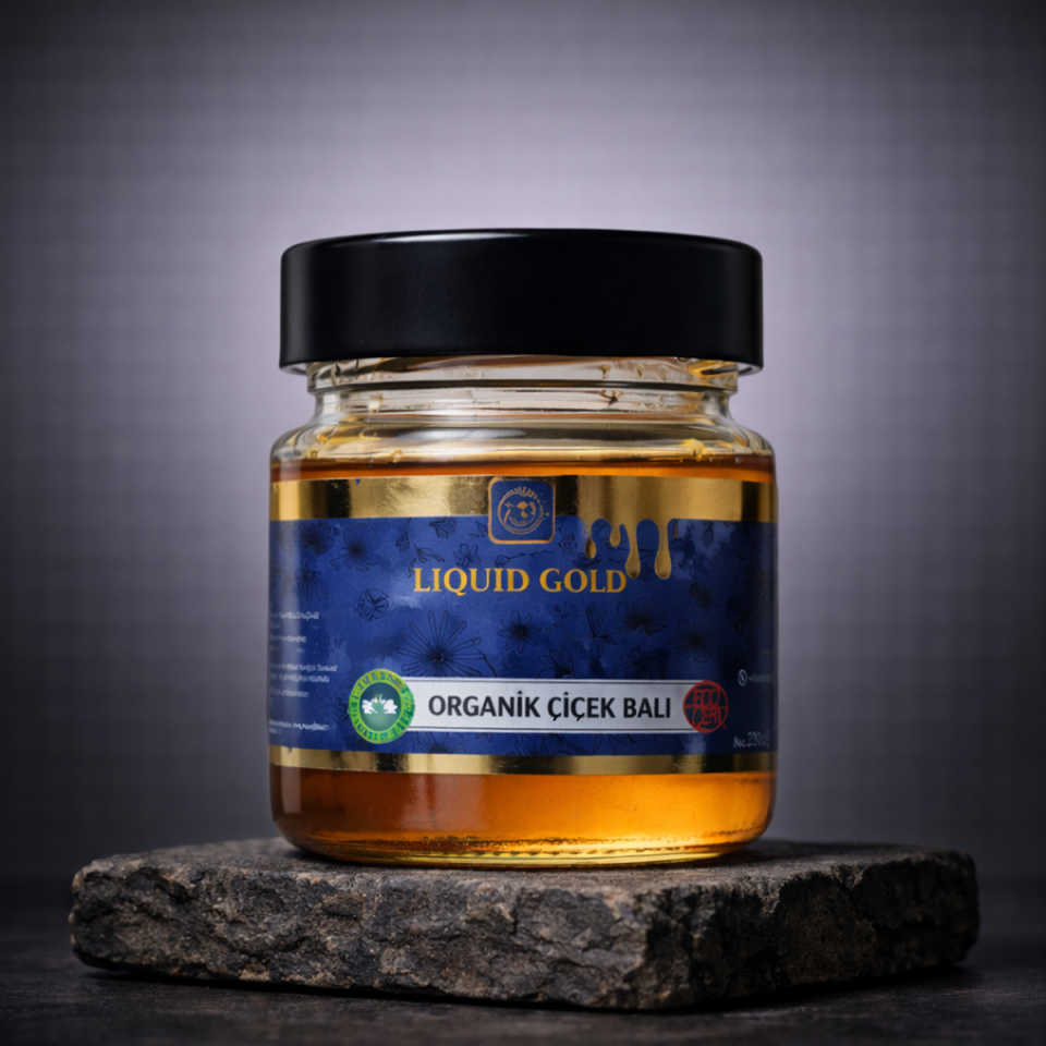 Organik Süzme Çiçek Balı 230 gr