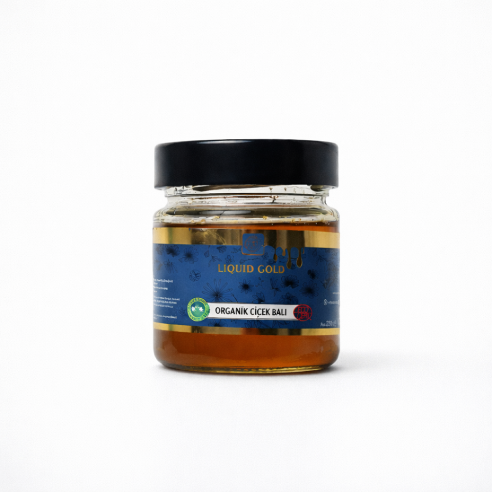 Organik Süzme Çiçek Balı 230 gr