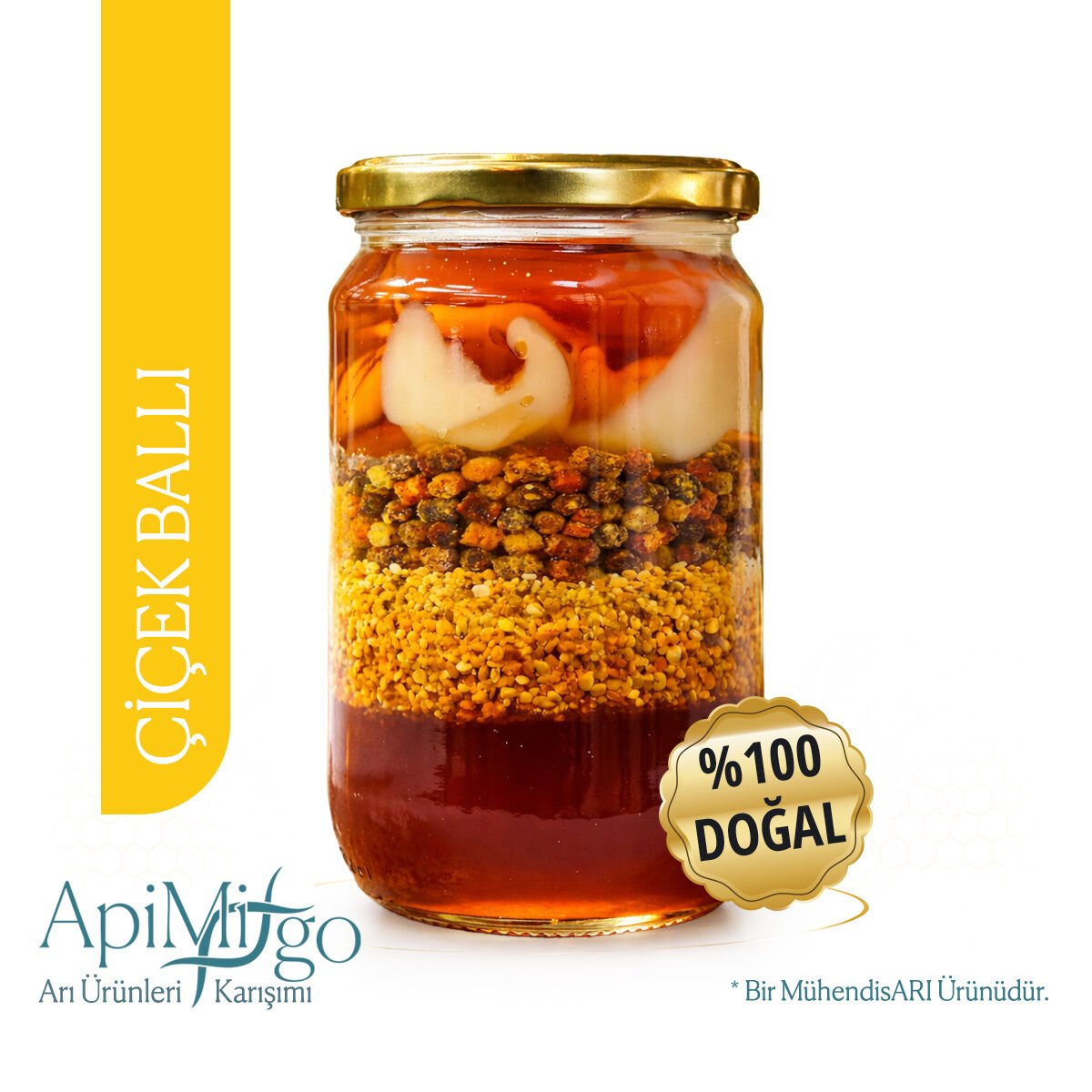 Çiçek Ballı Karışım 1000 gr