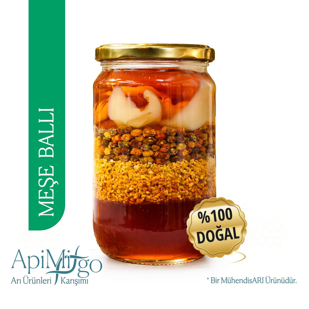 Meşe Ballı Karışım 500 gr