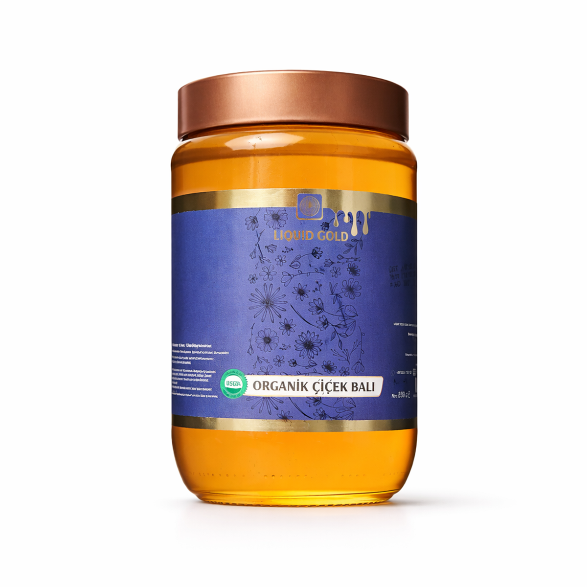 Organik Süzme Çiçek Balı 850 gr